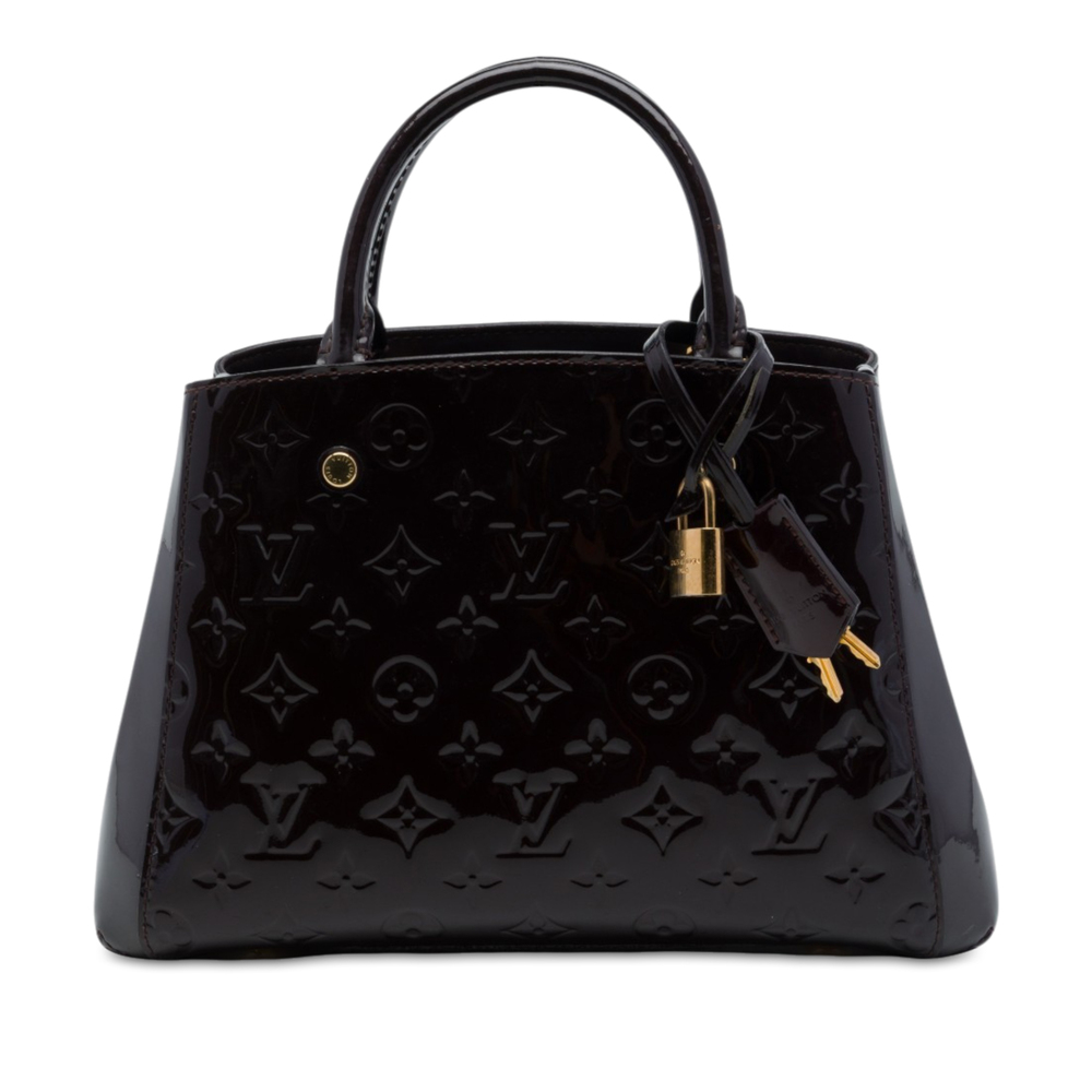 Pre-Loved Louis Vuitton Monogram Vernis Montaigne BB